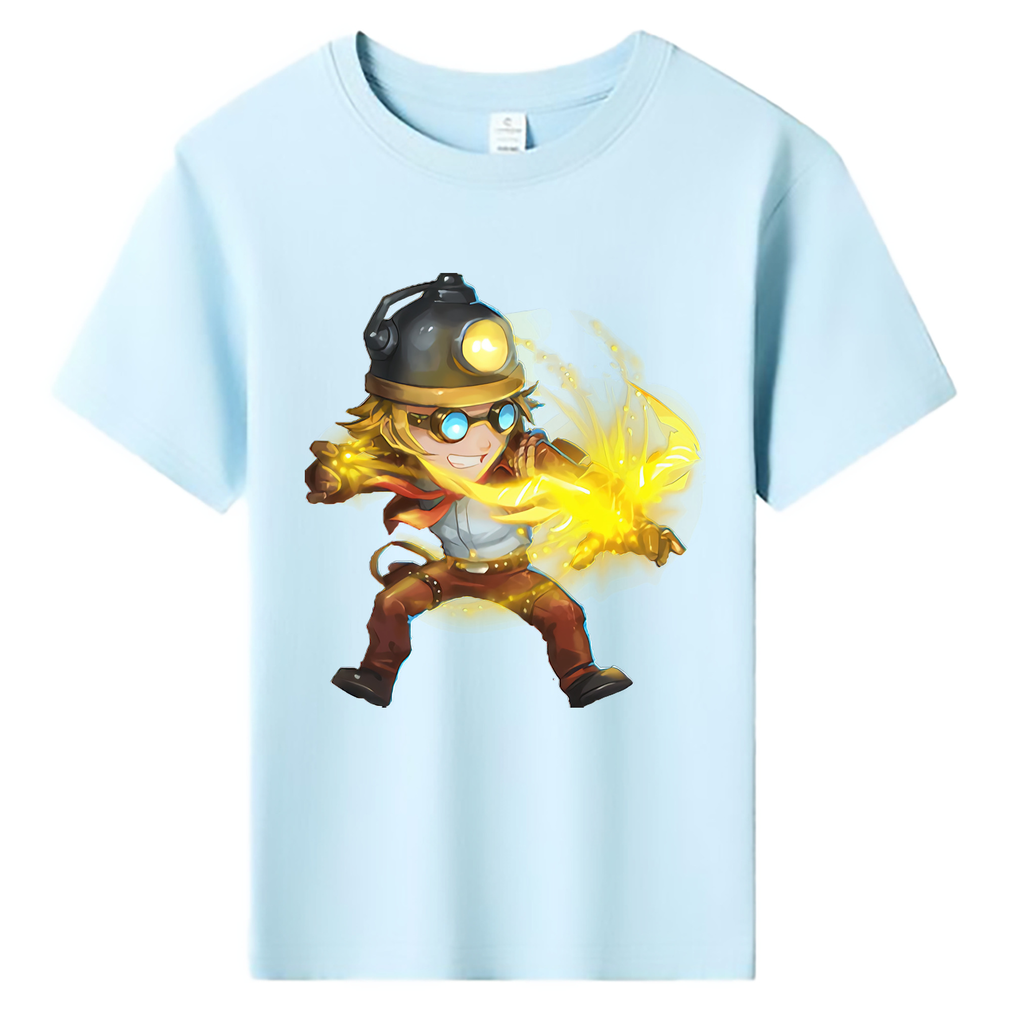 （画像用） リーグ・オブ・レジェンド League of Legends LOL 綿100％キッズTシャツ（フロントプリント）